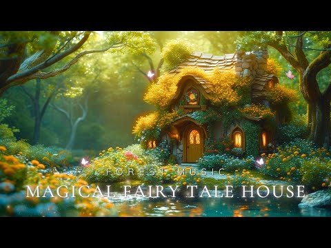 Stabilize Your Soul +Sleep Better in a Fairytale House✨Enchanting Forest Music for Gentle Relaxation