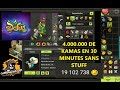 DOFUS TOUCH ASTUCE KAMAS FACILE SANS STUFF ET SANS FARM ( 4.000.000 KAMAS EN 30 MINUTES )