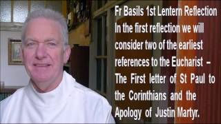 Lenten Reflections 1