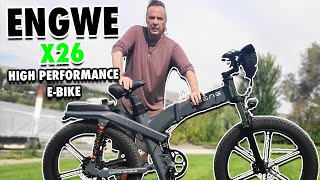 Engwe X26 High Performance Folding E- Bike | GreenMotion E-Bikes