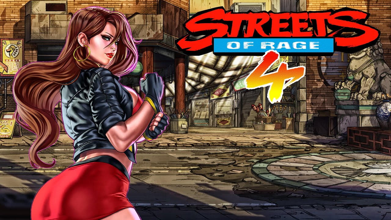 Streets of Rage 4 - 4 Player Co-op on XBOX ONE X (Gameplay) 