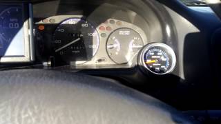 96-00 civic oil pressure gauge install