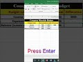 Company Monthly Budget Formula in Excel | Simple &amp; Automated Budgeting Tutorial