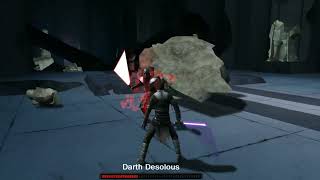 Star Wars the Force Unleashed Boss 04 Darth Desolous