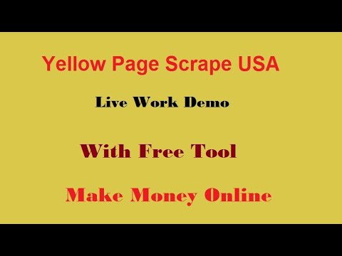 how scrape usa yellow pages data with email etc || extract information from Yellow Pages || WebHarvy