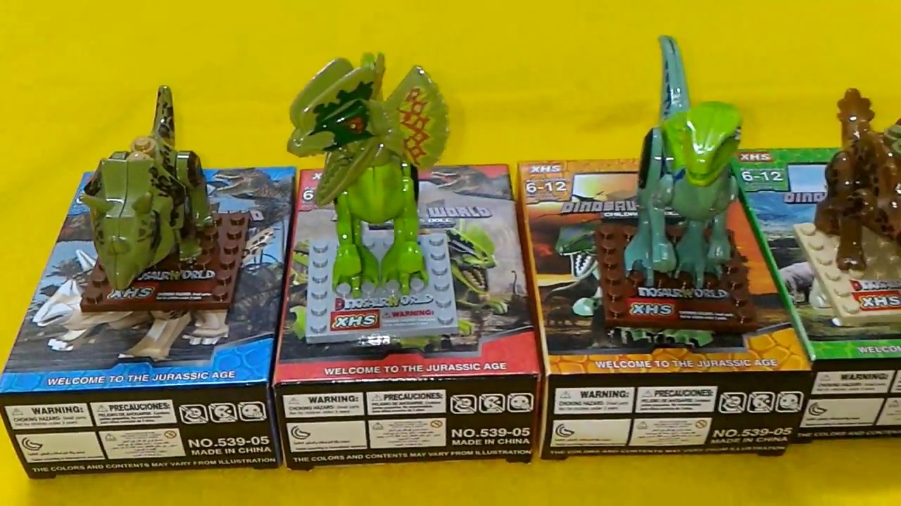 SL]FAKE LEGO XHS dinosaur world 侏儸紀 