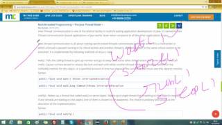 Multithreading (Creation of Threads | Inter Thread Communication) #33: Java Tutorials (Telugu)