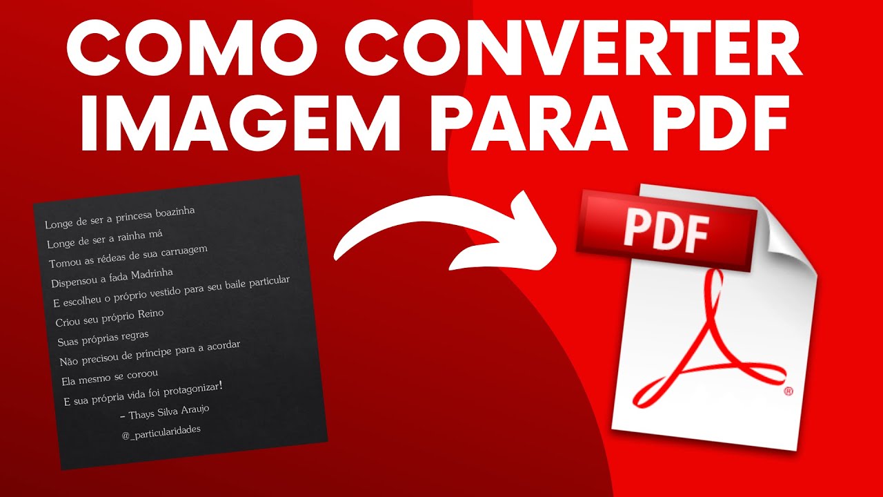 COMO CONVERTER IMAGEM PARA PDF No CELULAR GR TIS TUTORIAL COMPLETO