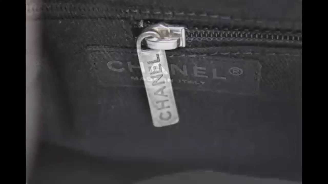 CHANEL GREY LARGE SHOPPING BAG TOTE LEATHER AUTHENTIC 11A A66558Y07304 RECEIPT