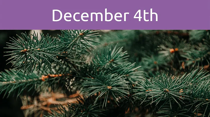 December 4th Second Sunday of Advent: Traditional