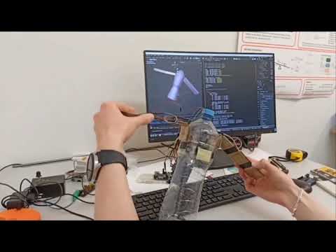 Przechwytywanie ruchu (motion capture) z MPU6050 i Blenderem
