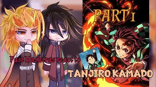 Past Hashiras react to Tanjiro Kamado/PART 1/Demon Slayer•••Read Text in the beginning of the video!