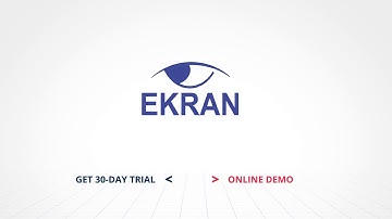 Ekran System - User Activity Monitoring Software