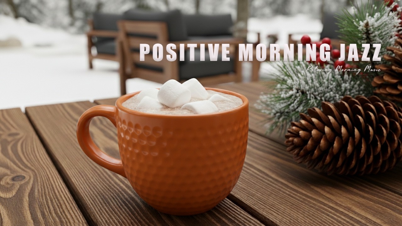 Coffee Jazz Music ☃️ Bossa Nova Instrumental and Cozy Jazz Cafe Music for Happy Moods