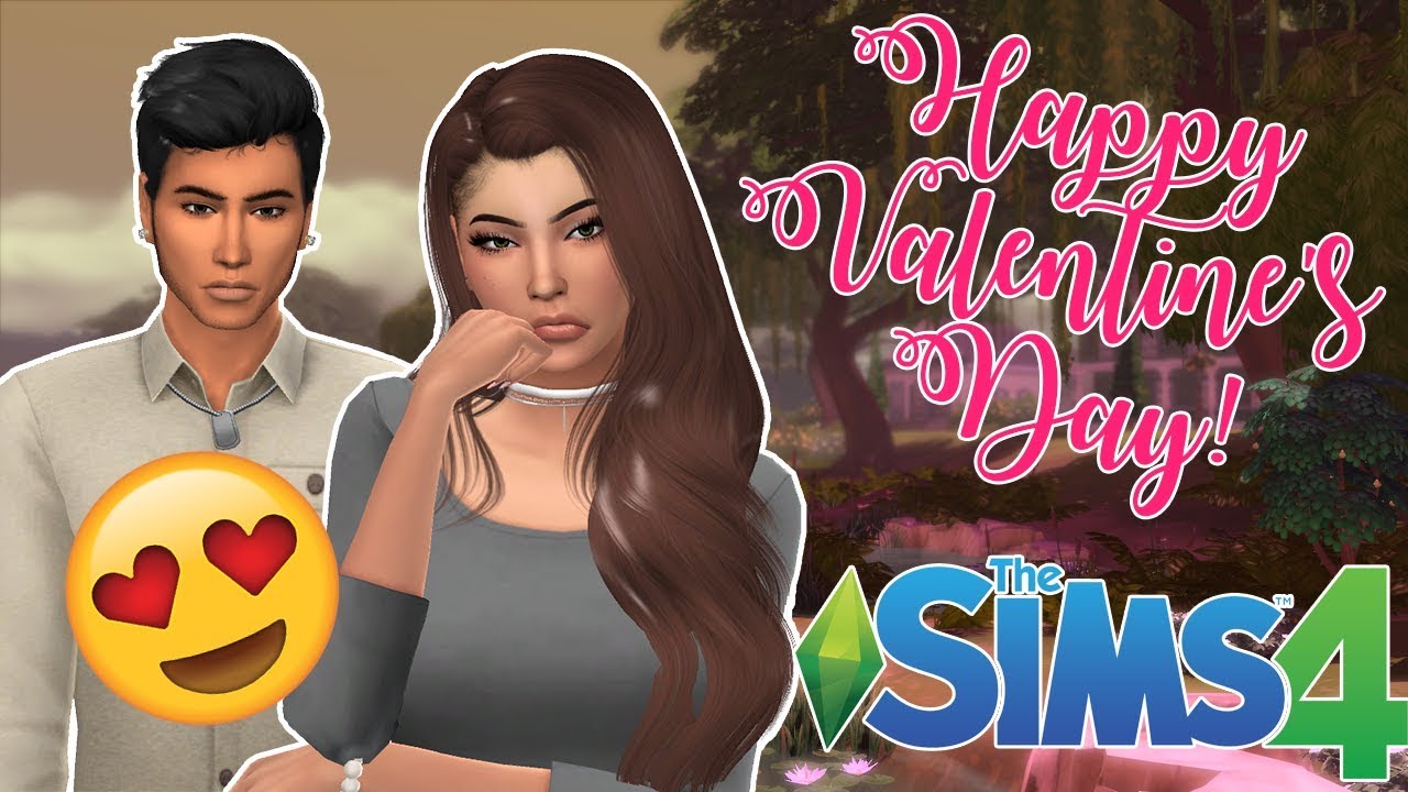 HAPPY VALENTINE'S DAY! | CUTE COUPLE CAS | THE SIMS 4 | CREATE A SIM ...