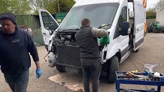 FITTING A REBUILT ENGINE TO A 2016 ABANDONED TRANSIT