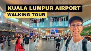 Walking Tour Of Kuala Lumpur International Airport