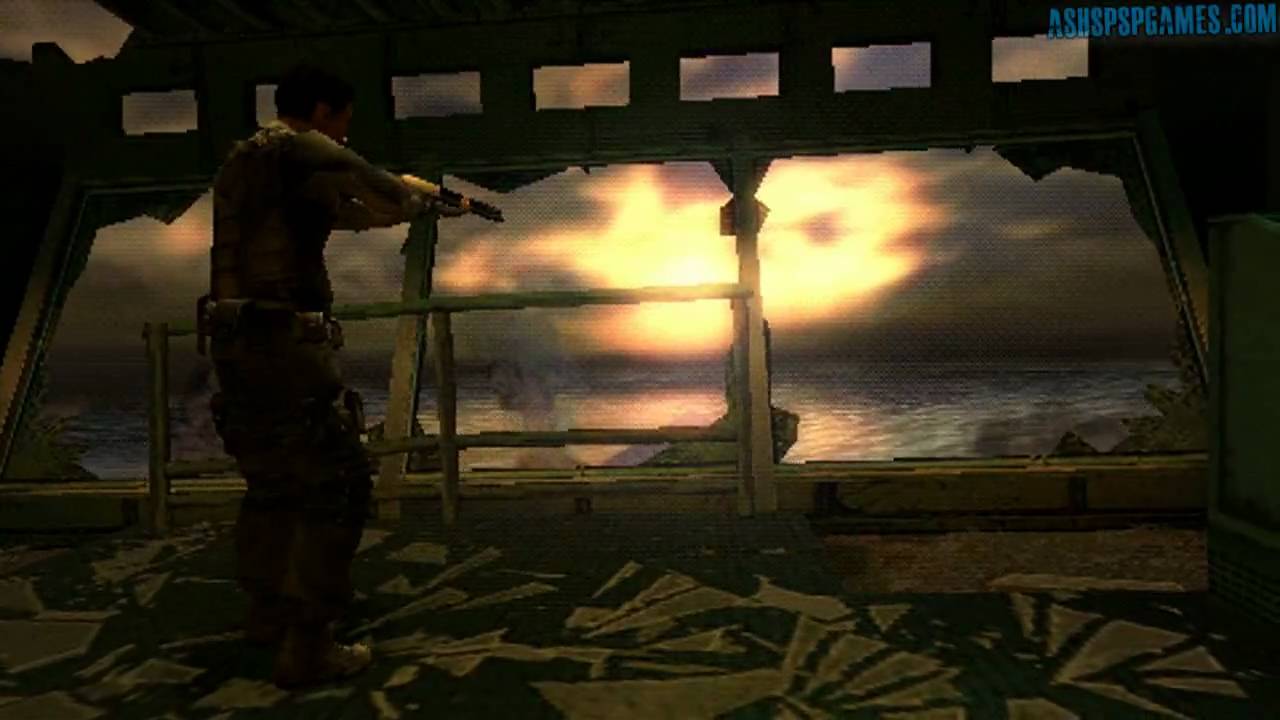 Syphon Filter: Logan's Shadow - PSP - #01-4. Cargo Hold Five - Sea Of Darkness [2/2]
