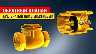 видео: Обратный клапан тарельчатый и лепестковый: принцип действия, в чём различие, где и как устанавливать картинка: Обратный клапан тарельчатый и лепестковый: принцип действия, в чём различие, где и как устанавливать