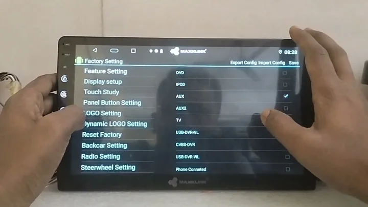 How to change UI  style from K25001(T5) Android Car stereo//Theme change