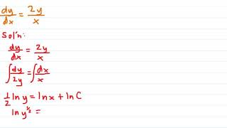 Variable Separable example #3
