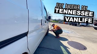 Typical Vanlife Day In Tennessee | My Van Needs Some Maintenance