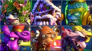 TODAS AS CUSTOMIZAÇÕES PARA O TRONCO e CABRA | Plants vs Zombies Garden Warfare 2