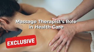 American Massage Council - Massage Therapist’s Role in Health Care