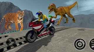 Impossible Motor Bike Gameplay  – 3D Motorcycle Reaching Games – Motorcycle Simulator #13 screenshot 1