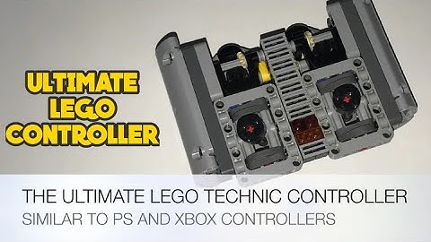 The Ultimate LEGO Technic Controller: Similar to PS and XBOX Controllers w/ Building Instructions