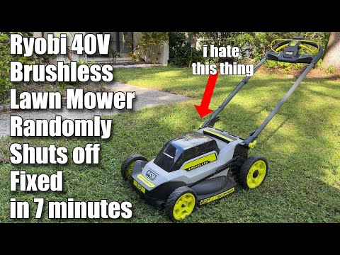Why Is My Ryobi Mower Keep Shutting Off