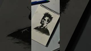 Sketching Tyler Durden in Graphite ✏️🔥