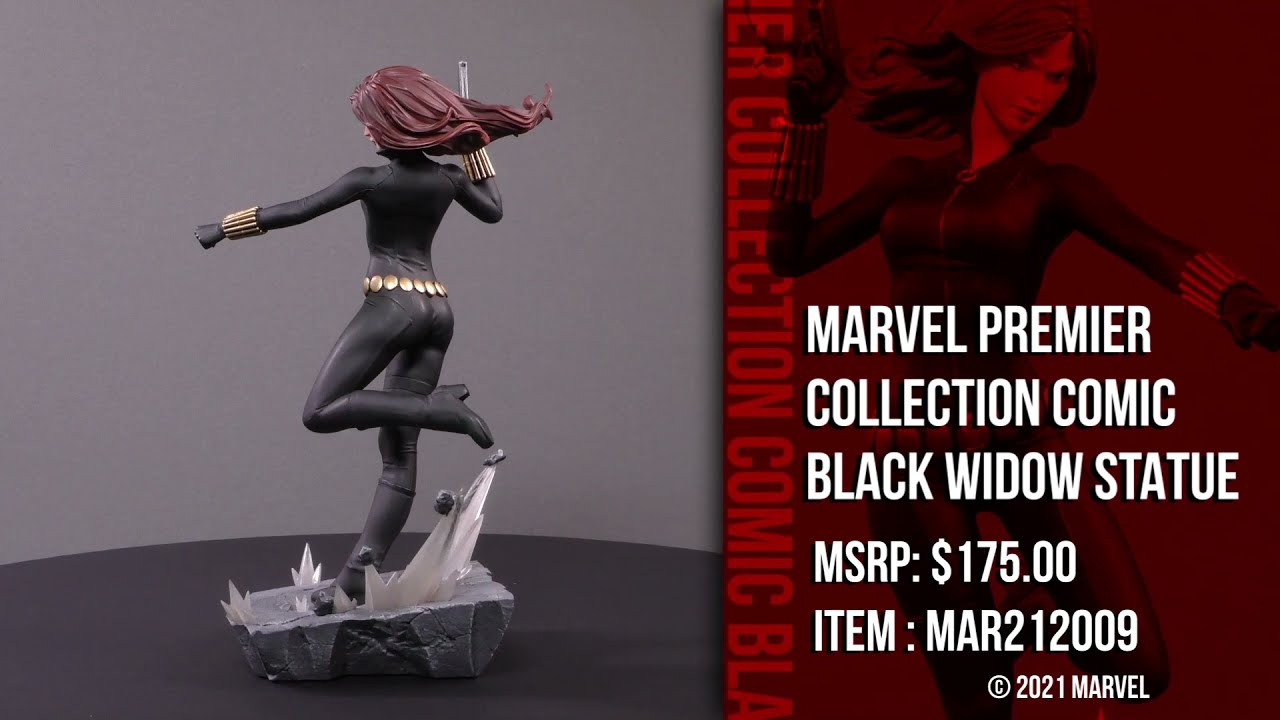 Marvel Comics Black Widow Premier Collection Statue | DST360