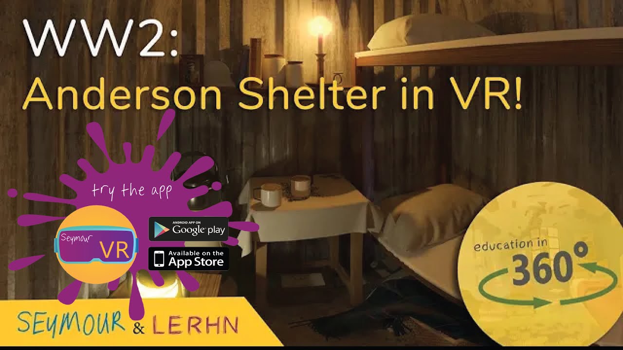 Experience the Blitz in a WW2 Anderson Shelter in VR! - YouTube