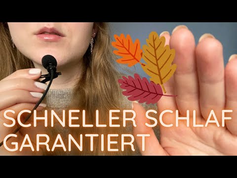 Ein Spaziergang im Herbstwald: ASMR Einschlafhilfe auf Deutsch {super tingly & entspannend 😴😴}