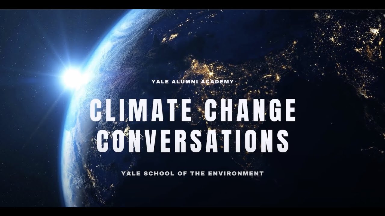 A message from yale school of the environment s dean indy burke youtube
