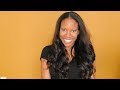 Straightening Curly Natural Hair and Trim Hair