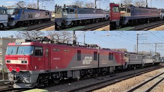 【4重連(5？)】EF210-161 + EF65 2076 + EF65 2139 + EH500-38　西国分寺駅通過