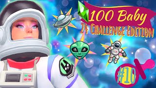 The one where we GO TO SPACE | 100 Baby 24 Challenge #10