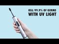 LUMIO｜99.9％除菌！UV除菌機能付きのコンパクトな電動歯ブラシ【クラウドファンディング | Kibidango（きびだんご）】