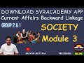 Quick revision  society  module 3