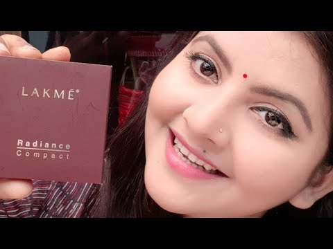 Lakme radiance compact review & demo | AFFORDABLE compact powder for beginners for everyday | RARA