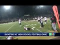 Shooting prompts panic at Stockton football game