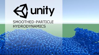 Unity Smoothed-Particle Hydrodynamics 3D Fluid Simulation