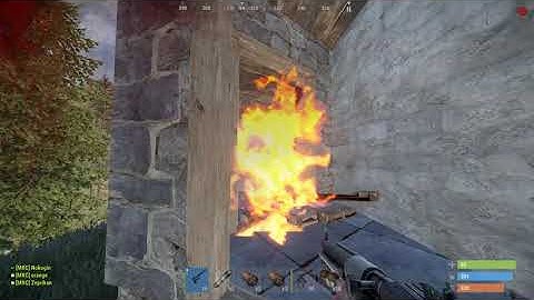 always raid bases with a wooden door #RUST #Shorts