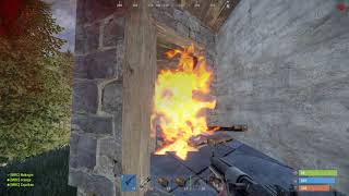 always raid bases with a wooden door