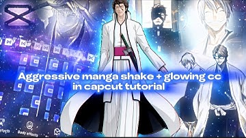 Aggressive shake + glowing cc [capcut tutorial] like Ae ! Full tutorial 🔥 
