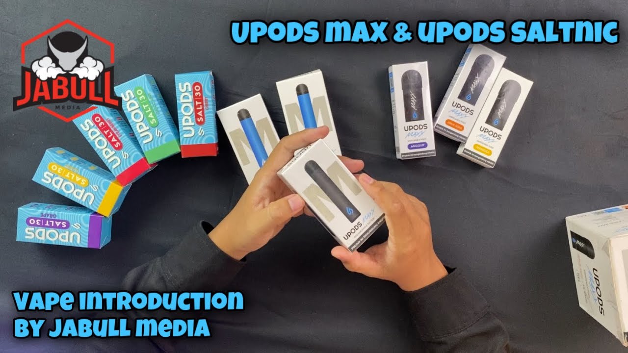 Upods Max Pod & Upods Saltnic by Upods
