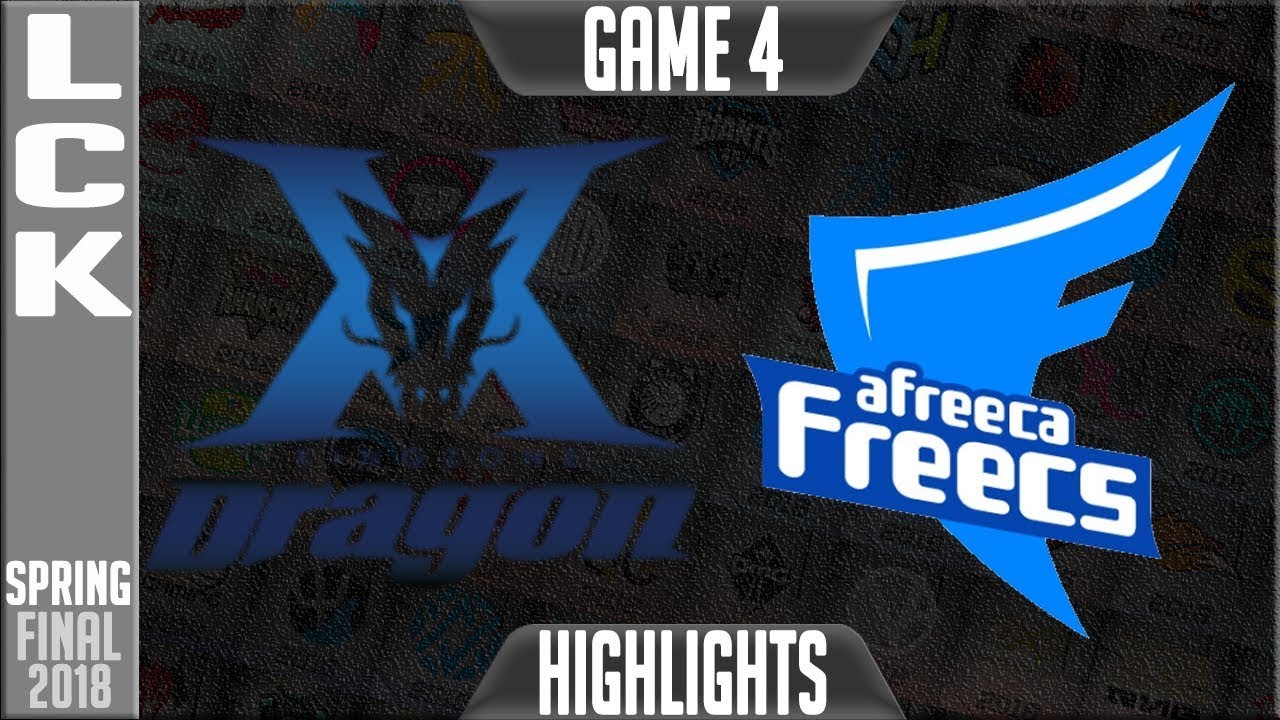 KZ vs AFS Highlights Game 4 | LCK Playoffs GRAND FINAL 2018 King-Zone DragonX vs Afreeca Freecs G4