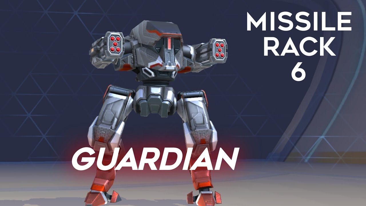 Mech Arena:Guardian Missile Rack 6 -bệ tên lửa 6 chơi tốt như bệ 8🤔🤔 ...